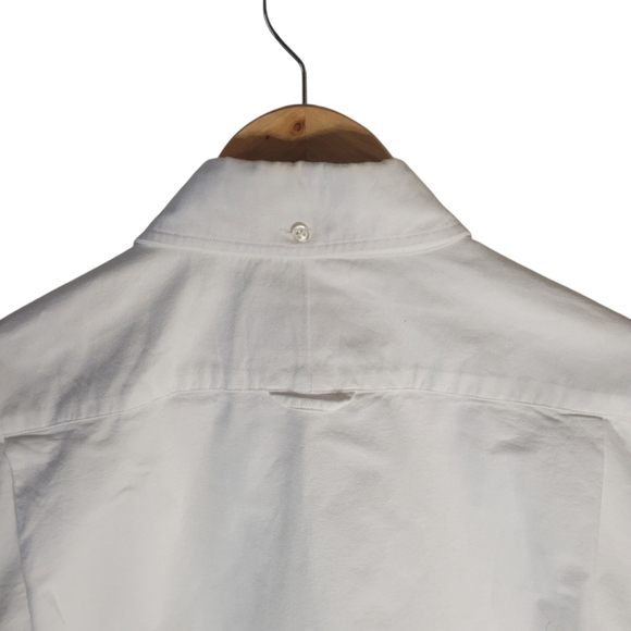 Thom Browne White Cotton Poplin Shirt Dress Size 3 - Picture 13 of 14